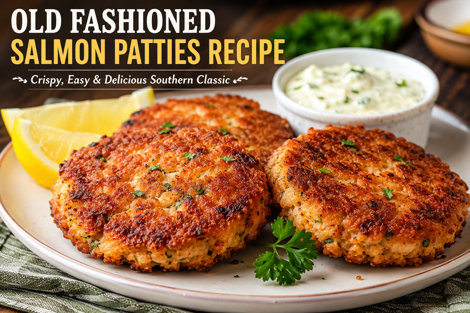 Old Fashioned Salmon Patties
